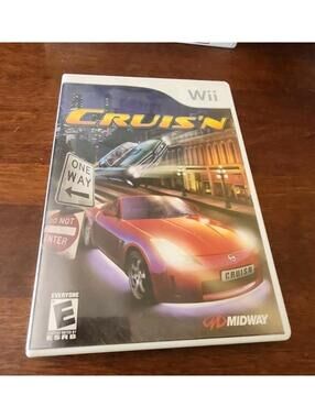 Cruis'n (Nintendo Wii, 2007) w/ Manual Included
